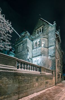 Boston University's Tudor Revival mansion The Castle