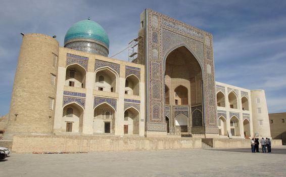 Ancient Madrassa Miri Arab, silk road, Bukhara, Uzbekistan