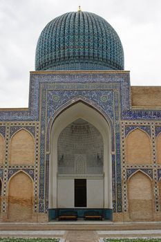 Gur-e Amir, tomb of the famous king Timur Amir, Samarkand, silk road, Uzbekistan, Central Asia