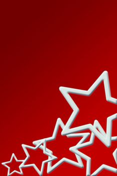 christmas background for your designs in red with stars 