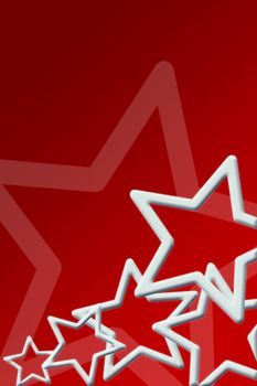 christmas background for your designs in red with stars 