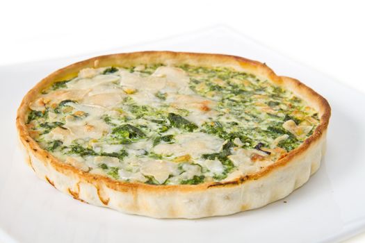 spinach quiche