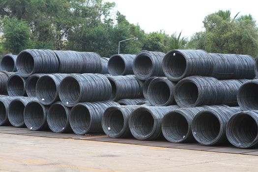 Rolls of steel sheet