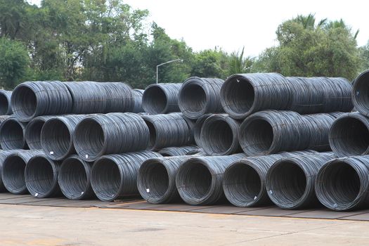 Rolls of steel sheet