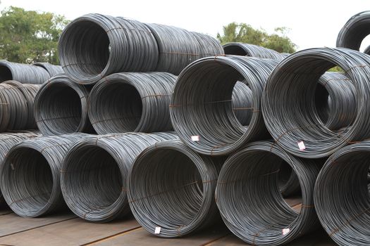 Rolls of steel sheet