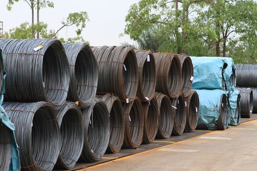 Rolls of steel sheet