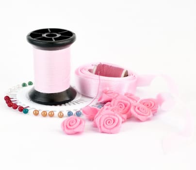 Sewing pin, ribbon accessories