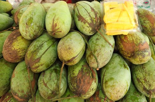 Ripe mango for sell in fresh market