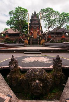 Pura Taman Kemuda Saraswati temple Ubud, Bali, Indonesia