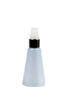 spray perfume bottle isolated on white background