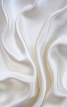 Smooth elegant white silk can use as background