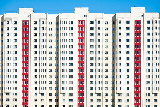 Front of Apartment Block in Moscow region