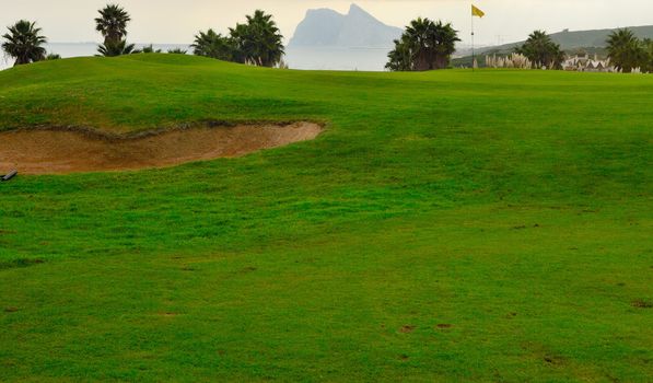 Golf course in the south of Spain, within reach of  Gibraltar.