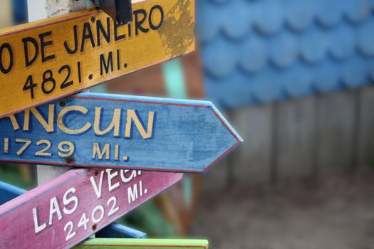 Directional Arrow Signs in Cape Cod