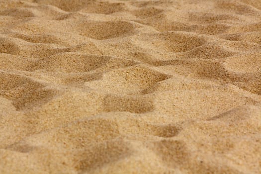 Closeup on Gold Beach Sand