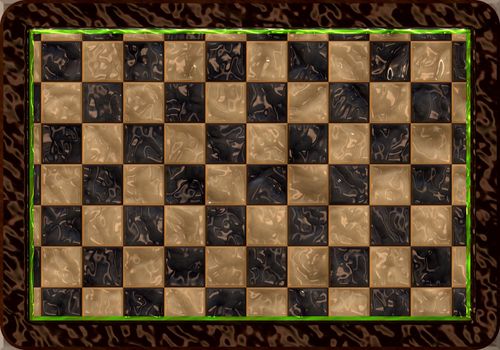 Marble chess board