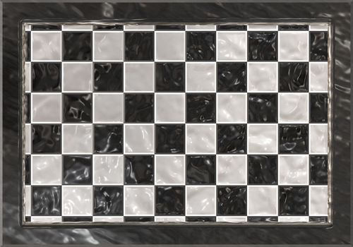 Marble chess board