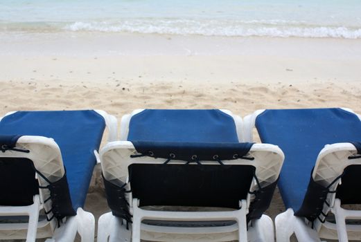 Chairs on a Beach Resort