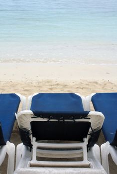 Chairs on a Beach Resort