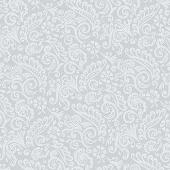 Gray Tones Victorian Wallpaper Background