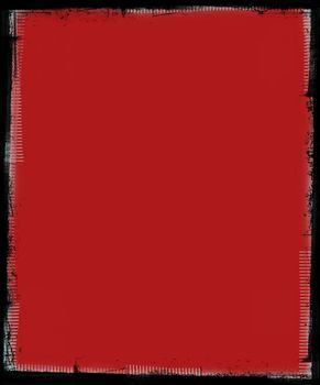 Red Bloody Background with Grunge Frame