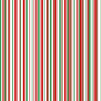 Red and Green Christmas Theme Lined Paper