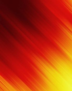 Red to Yellow Fire Diagonal Motion Blur