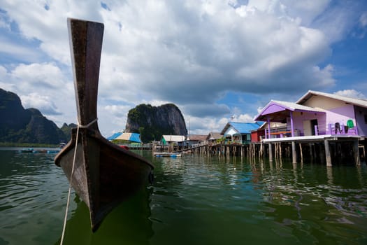 Fishermen's Village, on the Coast of Thailand