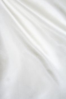 Smooth elegant white silk can use as background 
