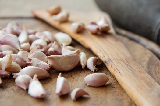 close up image of garlic