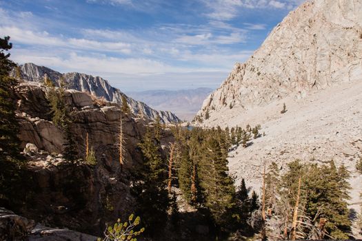 Mount Whitney Trail is a trail that climbs Mount Whitney. It starts at Whitney Portal, 13 miles (21 km) west of the town of Lone Pine, California.