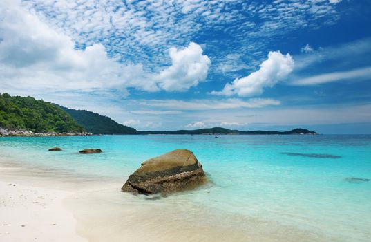 Beautiful beach at Perhentian islands, Malaysia