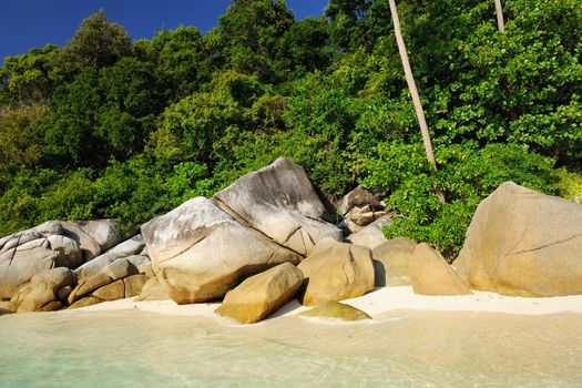 Beautiful beach at Perhentian islands, Malaysia