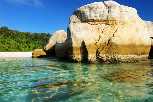 Beautiful beach at Perhentian islands, Malaysia