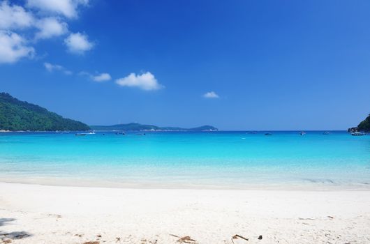 Beautiful beach at Perhentian islands, Malaysia