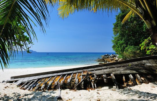 Beautiful beach at Perhentian islands, Malaysia
