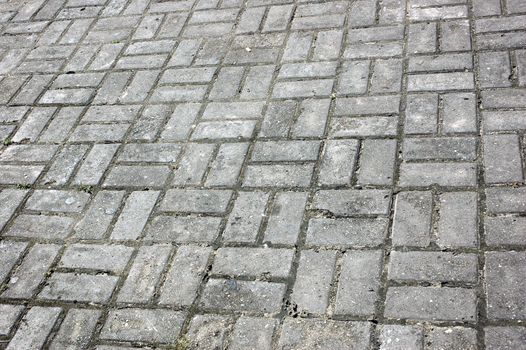 pattern paving block floor