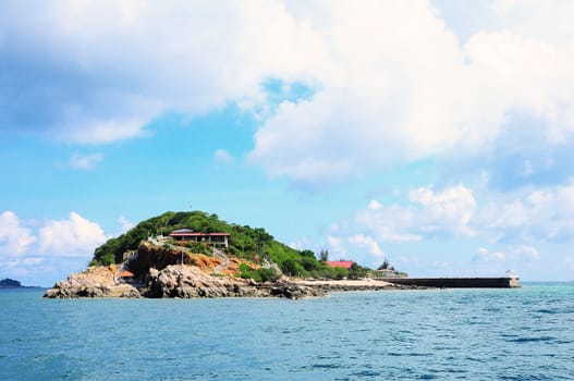 The island at Lhan island,Thailand