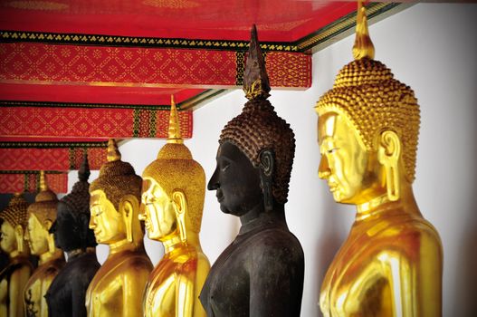 Buddha statue at Poe temple, Thailand