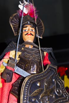 Italy, Sicily, Trapani. sicilian puppet for sale