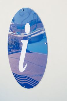 Tourits information symbol - i