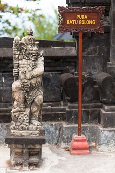 Pura Batu Bolong - small hindu temple near Tanah Lot, Bali, Indonesia
