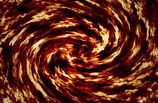 Abstract of fire movement background