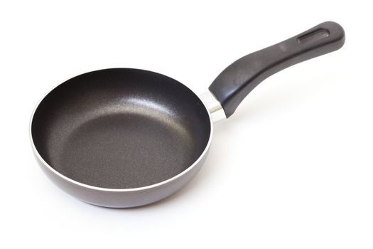 Black griddle, over white background