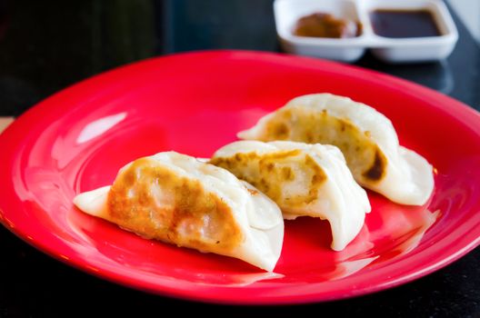 pork and shrimp wonton , japanese food