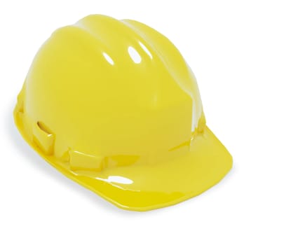 Safety helmet isolate with white background