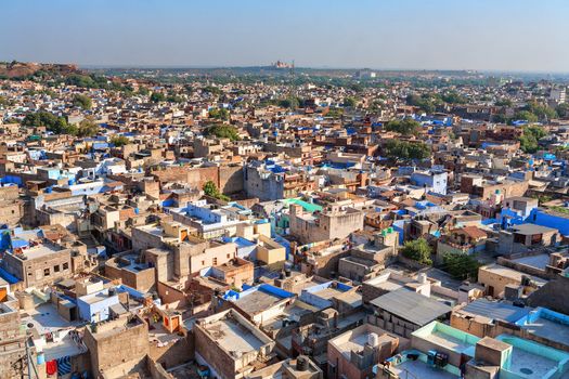 A view of Jodhpur, the Blue City of Rajasthan, India
