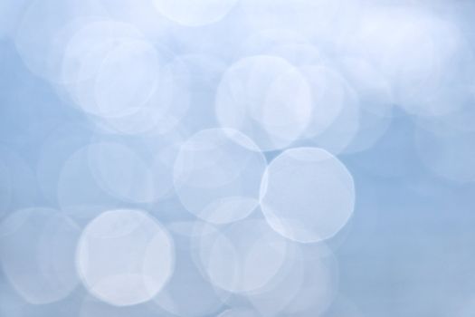 Abstract defocused background in blue and white