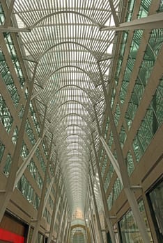 Brookfield Place (formerly BCE Place) - modern architecture in financial district, Toronto, Canada