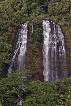 'Opaeka'a Falls on the island of Kauai, Hawaii.